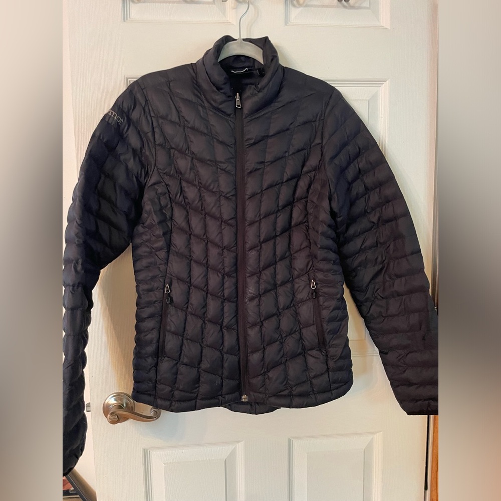 Marmot Women's Quilted Puffer Jacket - Black (CALLOUT)